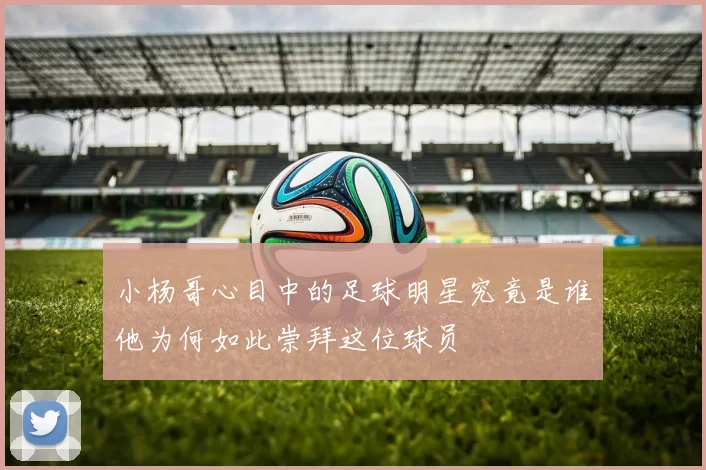 小杨哥心目中的足球明星究竟是谁他为何如此崇拜这位球员