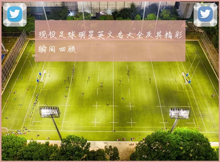 现役足球明星英文名大全及其精彩瞬间回顾