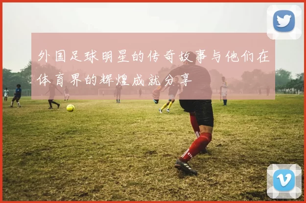外国足球明星的传奇故事与他们在体育界的辉煌成就分享